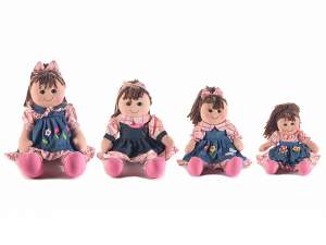 Wholesale cloth dolls jeasn dress