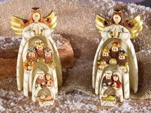 Resin Nativity Scene Interlocking