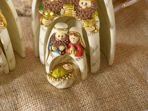 Resin Nativity Scene Interlocking