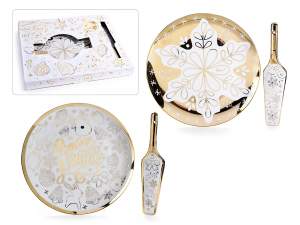 Ingrosso set cucina natalizio piatto paletta