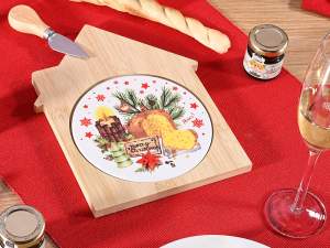 ingrosso tagliere natale coltello