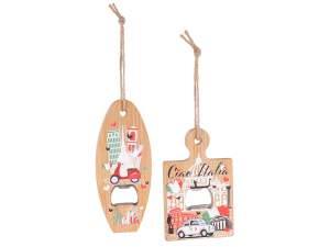 wholesale bottle opener love italy wood