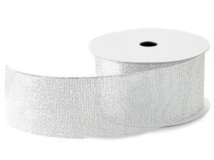 Wholesale silver lamé ribbons