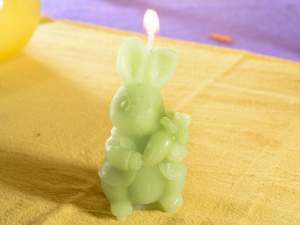 wholesale easter bunny candle gift