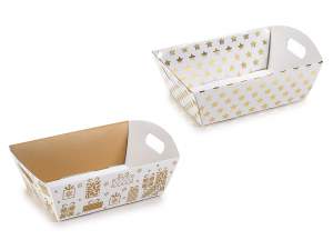 Wholesale trays baskets Christmas paper
