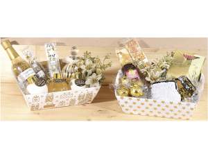 Wholesale trays baskets Christmas paper
