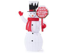 wholesale showcase luminous snowman
