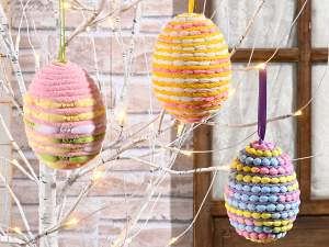 wholesale easter egg hanging decoration