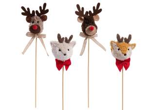 wholesale stick pack christmas reindeer