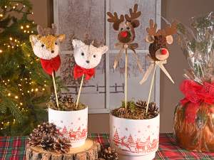 wholesale stick pack christmas reindeer