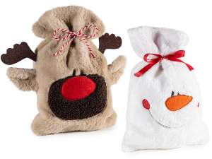 wholesale Christmas plush bag