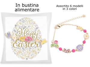 Ingrosso sorprese Pasqua braccialetti con fiori