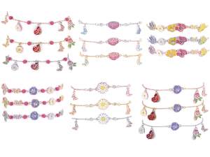 Ingrosso sorprese Pasqua braccialetti con fiori