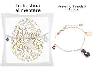 Ingrosso sorprese Pasqua bracciale animali