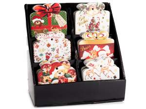 ingrosso sottobicchiere natale ceramica