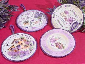 ingrosso sotto pentola cucina lavanda ceramica