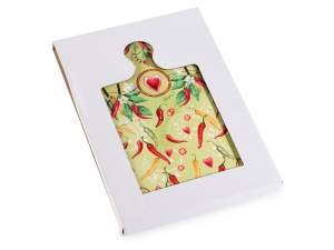 ingrosso sottopentola ceramica peperoncino sughero