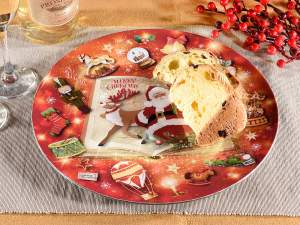 grossista sotto piatto babbo natale