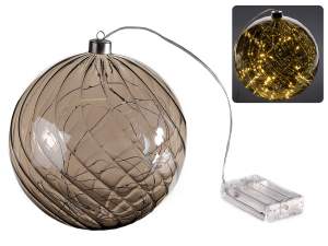 Grossiste de boules de Noël lumineuses