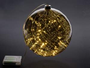 Grossiste de boules de Noël lumineuses