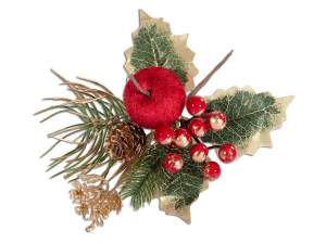 wholesale twig pick christmas gold