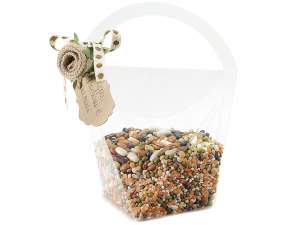Wholesale PET handbag gift box