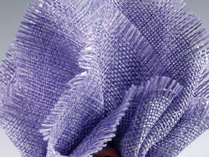 Lilac fabric bag favors