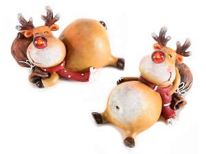 wholesale reindeer luminous nose decoration