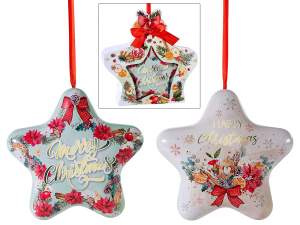 wholesale openable Christmas star gift decoration