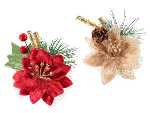 Ingrosso stella Natale adesive