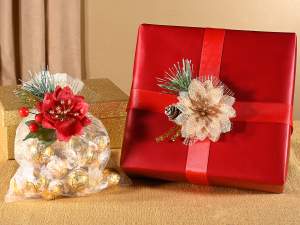 Ingrosso stella Natale adesive