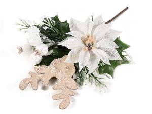 Grossisti stella Natale decoro pick