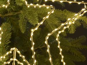 Ingrosso stelle luminose appendere girevoli