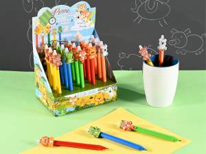 stylos effaçables en gros pour enfants animaux