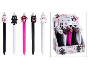 stylo effaçable en gros pour enfants chat