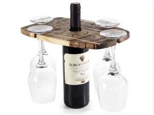 Mayorista tabla cortar portavasos, botella, barril