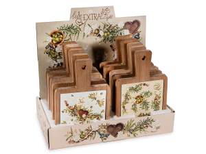 grossista tagliere ceramica legno olive