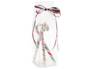 Tall rectangular PET box wholesale