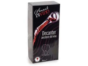 ingrosso idea regalo vino tappo decanter