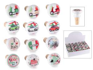 ingrosso tappo bottiglia souvenir ricordo italia