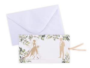 Tarjetas de felicitación de boda al por mayor para