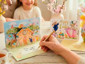 sobres para tarjetas de felicitación de Pascua