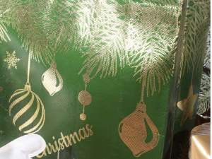 Grüne Tasche Großhändler Weihnachtsschmuck
