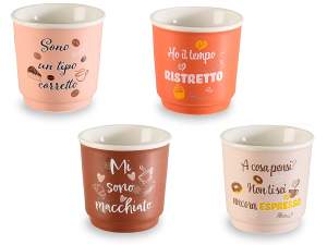 tasse à café en verre en gros
