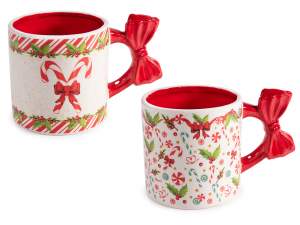 grossiste tasses de Noël décorées avec anse