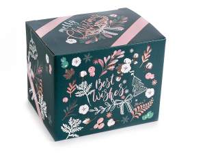 Mayorista de tazas de decoración navideña
