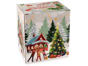 Caja de regalo de taza navideña al por mayor