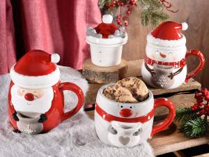 Mayorista de tazas de té navideñas