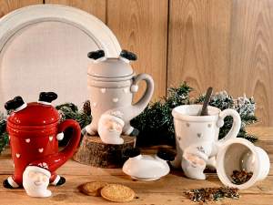 Tetera de té de Papá Noel al por mayor