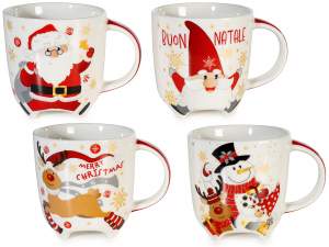 Pies de taza navideños al por mayor
